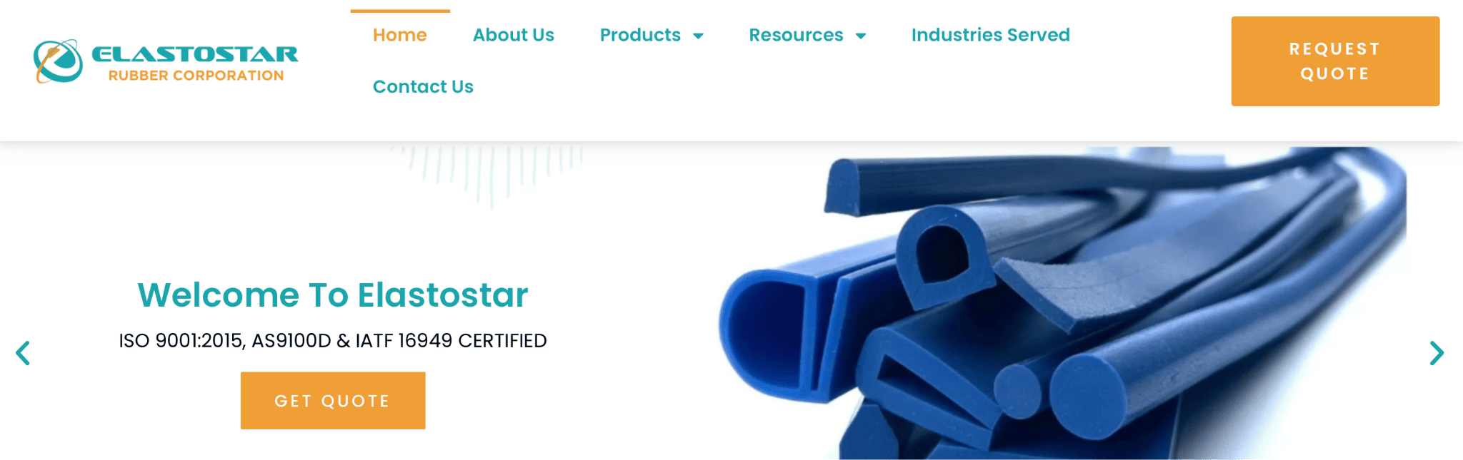 Elastostar Rubber Corporation: Aerospace-grade extruded silicone gaskets and seals